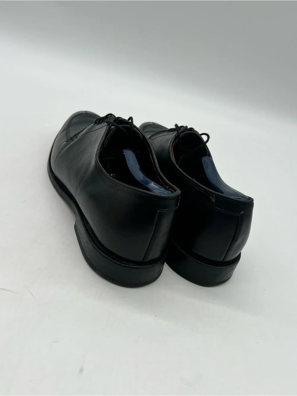Allen Edmonds Delray Men’s 9D Black Leather Moc Split Toe Oxford Dress Shoes